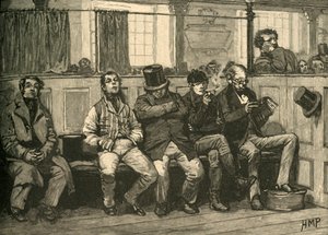 Chartisti in chiesa, c1839 c1890