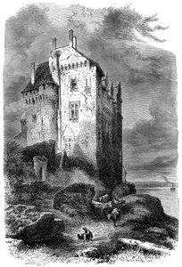 Castello di Montsoreau, Francia, 15° secolo 1882-1884 da Unbekannt