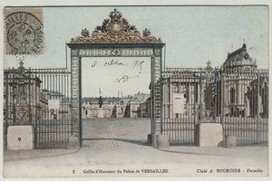 Castello di Versailles: griglia d