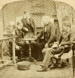 Scacchi, 1850 da Unbekannt
