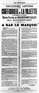 Chiffonnier de La Villette, dai manifesti politici francesi della Comune di Parigi, maggio 1871 da Unbekannt