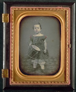 Bambino con tamburo, 1850 da Unbekannt