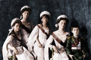 Figli dello Zar Nicola II di Russia, c1910 da Unbekannt