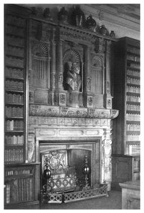 Camino della biblioteca al Castello di Windsor, 1896 da Unbekannt