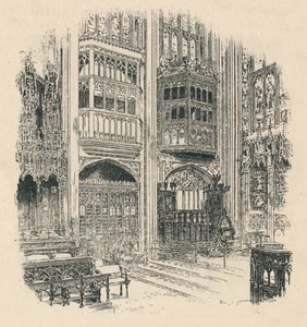 Stalli del coro e armadio reale, Cappella di San Giorgio da Unbekannt