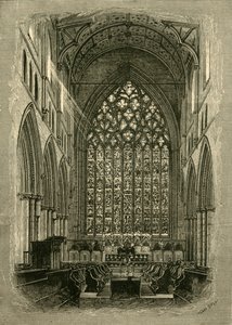 Coro della cattedrale, 1898 da Unbekannt