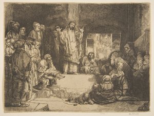 Cristo che predica La Petite Tombe da Unbekannt