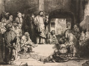 Cristo che predica La petite Tombe, c. 1652 da Unbekannt