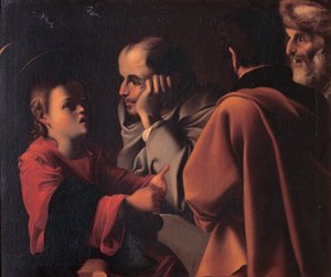 Cristo tra i dottori da Unbekannt