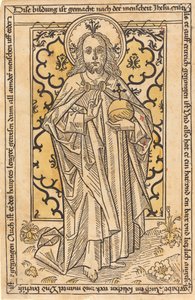 Cristo come Salvator Mundi, c. 1470 da Unbekannt