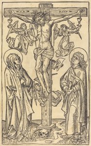 Cristo sulla croce con angeli, c. 1490