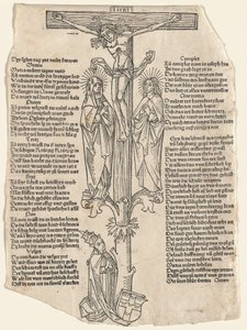 Cristo sulla Croce con Papa Pio II, c. 1475 da Unbekannt