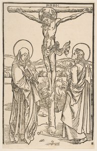 Cristo sulla croce con la Vergine e San Giovanni