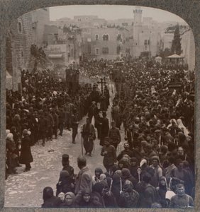 Processione di Natale a Betlemme, c1900