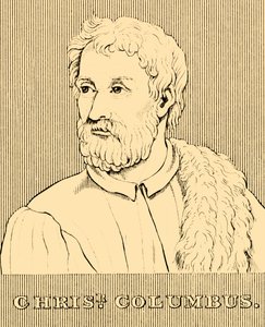Cristoforo Colombo, 1451-1506, 1830 da Unbekannt