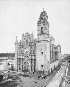 Chiesa di La Santisima, Città del Messico, Messico, c1900