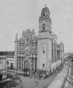Chiesa di La Santisima, Città del Messico, c1897