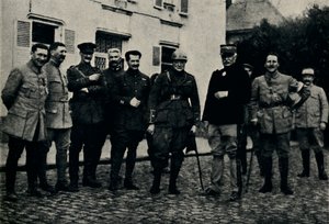 Churchill Visita il Campo di Battaglia della Somme, 1915, 1945 da Unbekannt