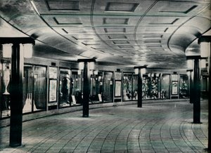 Area di circolazione della stazione di Piccadilly Circus da Unbekannt