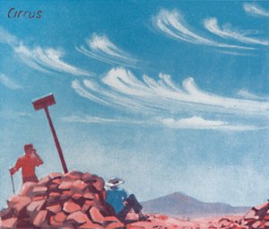 Cirro - Una dozzina delle principali forme di nuvole nel cielo, 1935