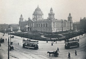 Municipio, Belfast, 1917 da Unbekannt
