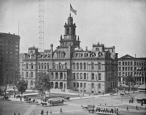 Municipio, Detroit, Michigan, c1897 da Unbekannt