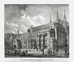 Biblioteca e Museo della Città di Londra, 1886 da Unbekannt