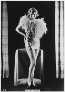 Claire Dodd, attrice cinematografica americana, c. 1938