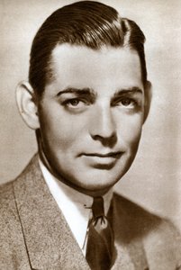 Clark Gable, attore americano, 1933