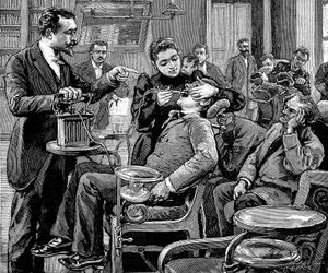 Clinica alla Scuola di Odontoiatria, Parigi, 1892 da Unbekannt