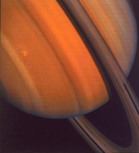 Primo piano degli anelli di Saturno, 1981 da Unbekannt