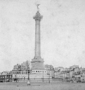 Colonna di Luglio, Place de la Bastille, Parigi, Francia, fine XIX o inizio XX secolo da Unbekannt