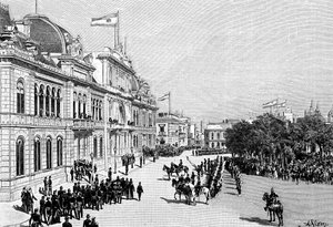 Edifici del Congresso, Buenos Aires, Argentina, 1895 da Unbekannt