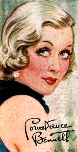 Constance Campbell Bennett, 1904-1965, attrice statunitense, XX secolo