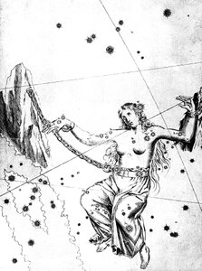 Costellazione di Andromeda, 1723 da Unbekannt