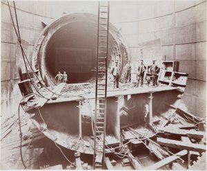 Costruzione, Tunnel Costruzione del Tunnel di Rotherhithe, Londra