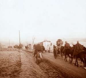 Convoglio, Genicourt, Francia settentrionale, 1916 da Unbekannt