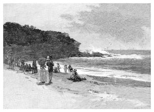 Spiaggia di Coogee, Sydney, Nuovo Galles del Sud, Australia