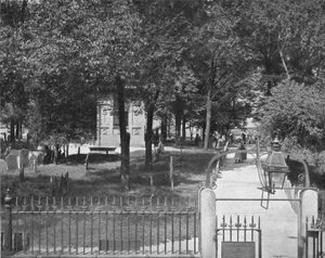 Cimitero di Copps Hill, Boston, USA, c1900 da Unbekannt