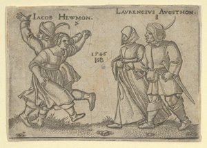 Copia di luglio e agosto, da La festa dei contadini o i dodici mesi, dopo il 1547 da Unbekannt