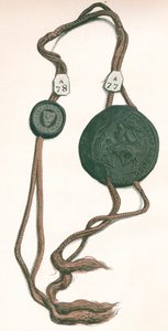Cord III Roger Bigod, Conte di Norfolk, e Guy de Beauchamp, Conte di Warwick, 1904 da Unbekannt