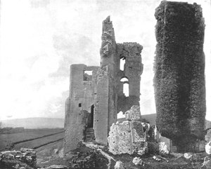 Castello di Corfe, Dorset, 1894 da Unbekannt