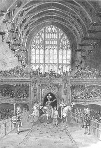 Incoronazione di Giorgio IV nella Westminster Hall, 1897 da Unbekannt