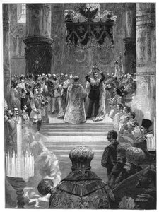 Incoronazione dello Zar Nicola II, 26 maggio 1896, 1900 da Unbekannt