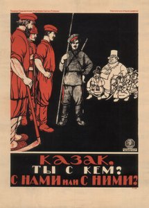 Cosacco! Da che parte stai? Sei con noi o con loro, 1920