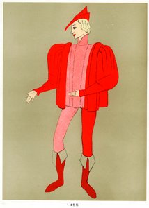 Costume del 1455, inizio-metà XX secolo da Unbekannt
