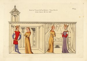 Costume di un re e una regina da Unbekannt