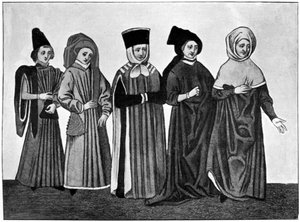 Costumi, XV secolo da Unbekannt