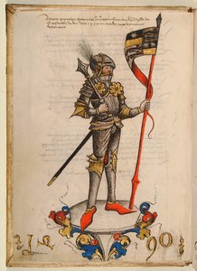 Conte Albrecht di Hohenlohe e Ziegenhain da Unbekannt
