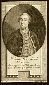 Conte Johann Friedrich Struensee 1737-1772 da Unbekannt